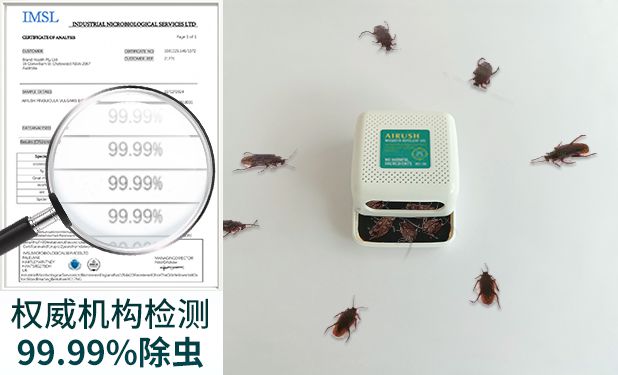 全家害虫一网打尽！澳洲进口AIRUSH捕虫盒除虫率9999%长效守护天然植萃配方温和安全(图3)