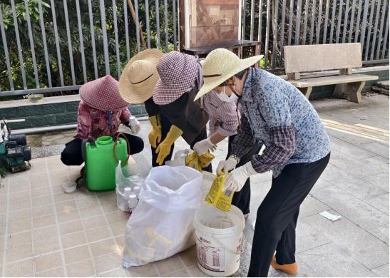 诏安桥东：全面开展“除四害”筑牢健康“防护墙”(图1)
