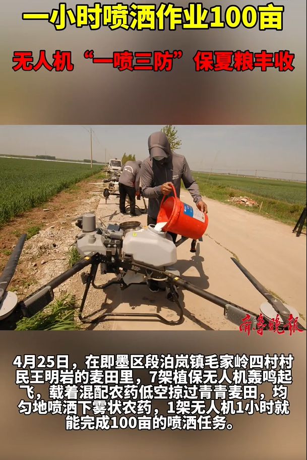 中国农民重型无人机大队组建完毕专杀害虫(图2)