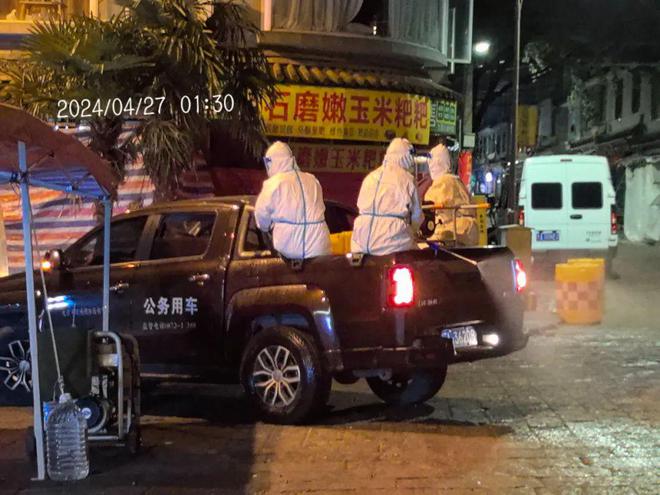 大理市疾控中心“三月街”民族节消杀保安全(图1)