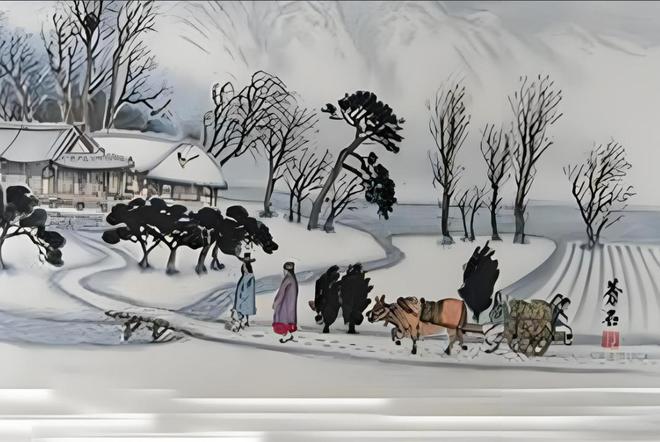 今日进五九老话“五九雪花稠吃喝不用愁”雨雪天啥预兆(图4)