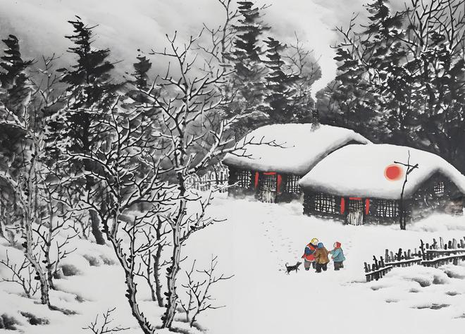 今日进五九老话“五九雪花稠吃喝不用愁”雨雪天啥预兆(图3)