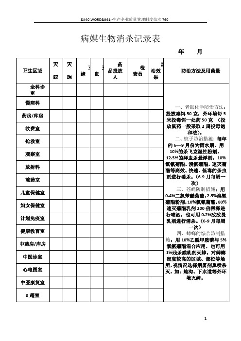 杀虫灭鼠记录(图4)