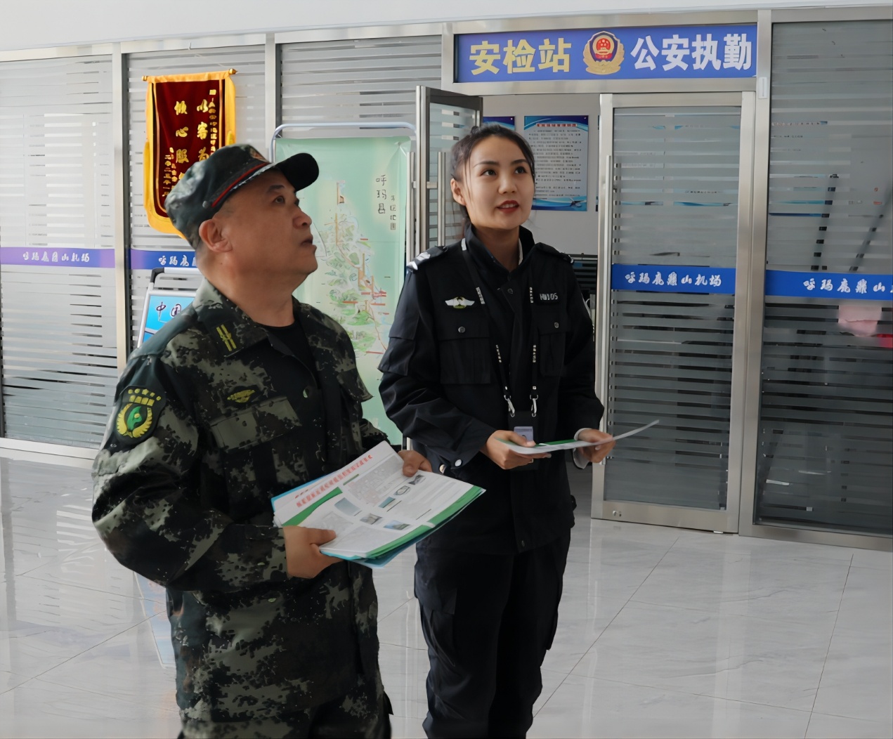 “联防联控护绿海防灾减灾筑安澜”——韩家园林业有害生物防治站等多方联合开展林业有害生物防治宣传活动(图3)