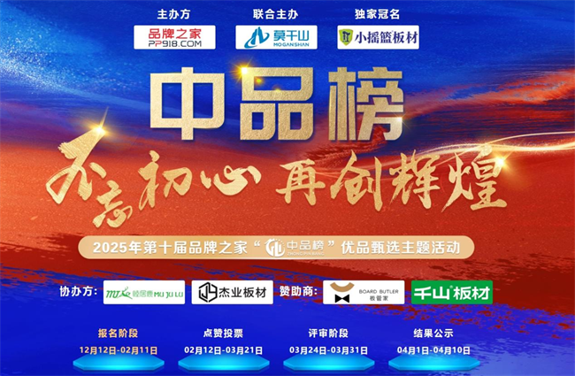 2025年“中品榜”全屋定制十大品牌荣耀揭晓引领行业新潮流(图1)
