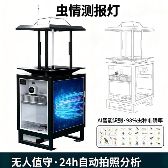虫情测报灯：守护作物的“智能捕虫师”四大技术优势解析(图2)