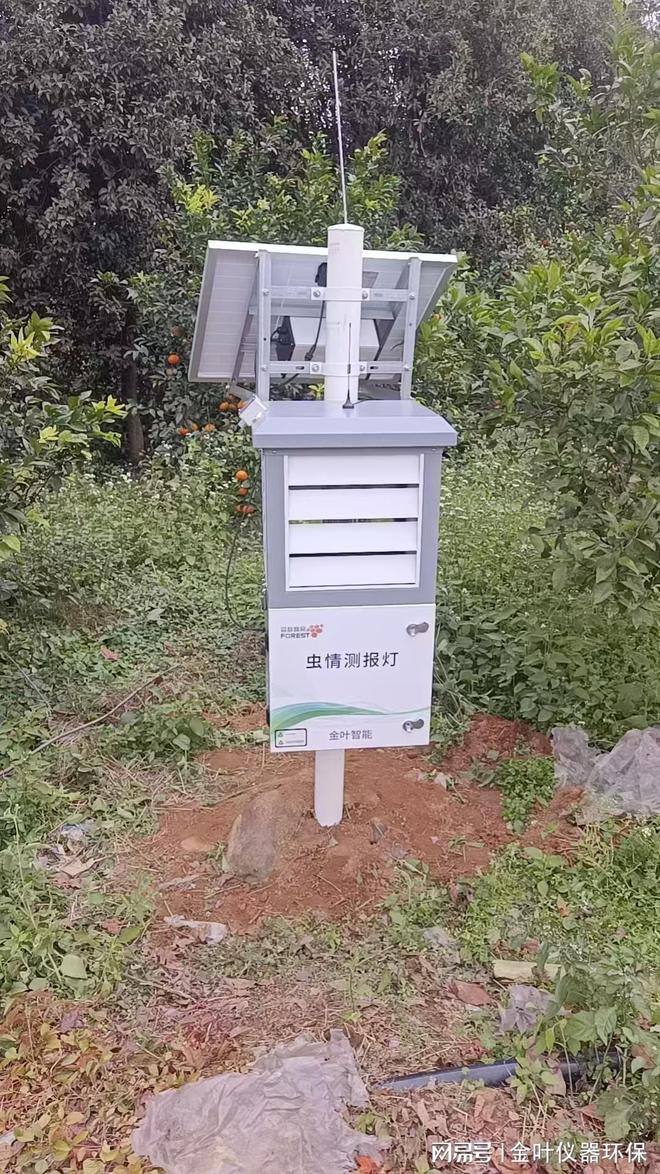 虫情测报灯——稻田里的“捕虫高手”一晚诱杀上千只害虫(图1)